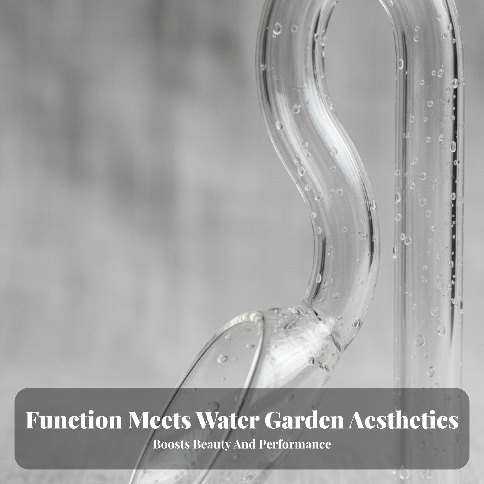 Aquarium Planted Tank Filter - Tubo de Vidro Lily Pipe para