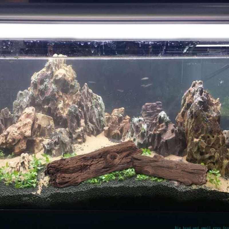 Decoração aquário árvore tronc - Aquarium Plant Substrate avaliação e preço