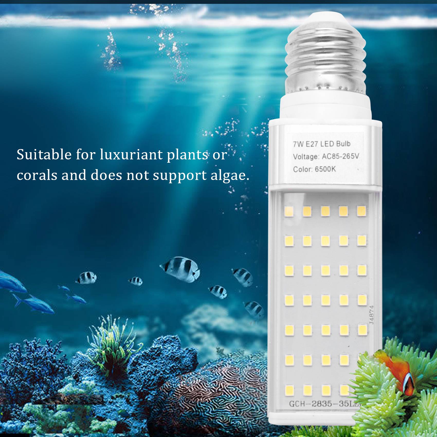 Lâmpada LED A56P-Fishpod Branc - Aquarium Plant Light avaliação e preço