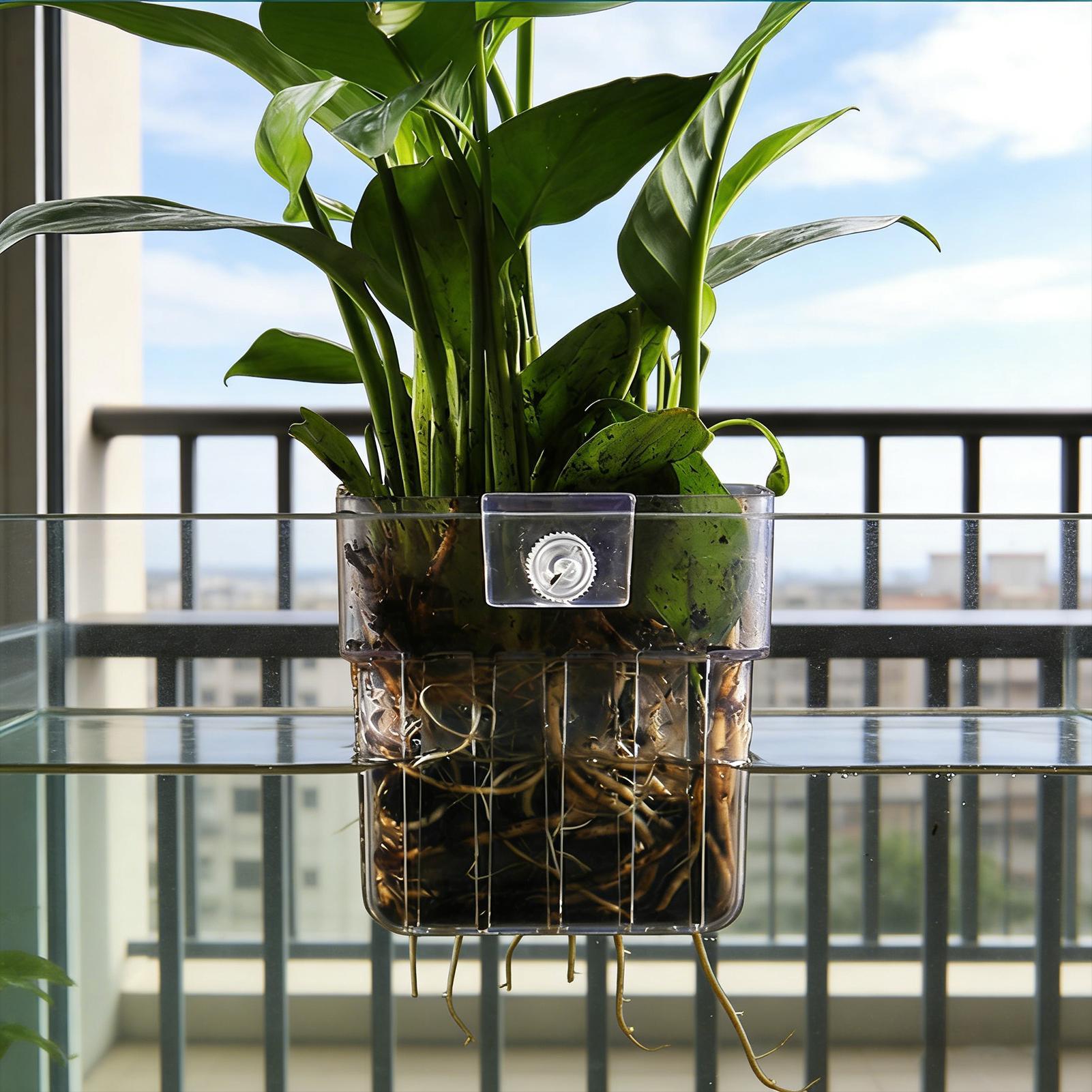Cesta Transparente para Planta - Plant Aquarium Pot avaliação e preço
