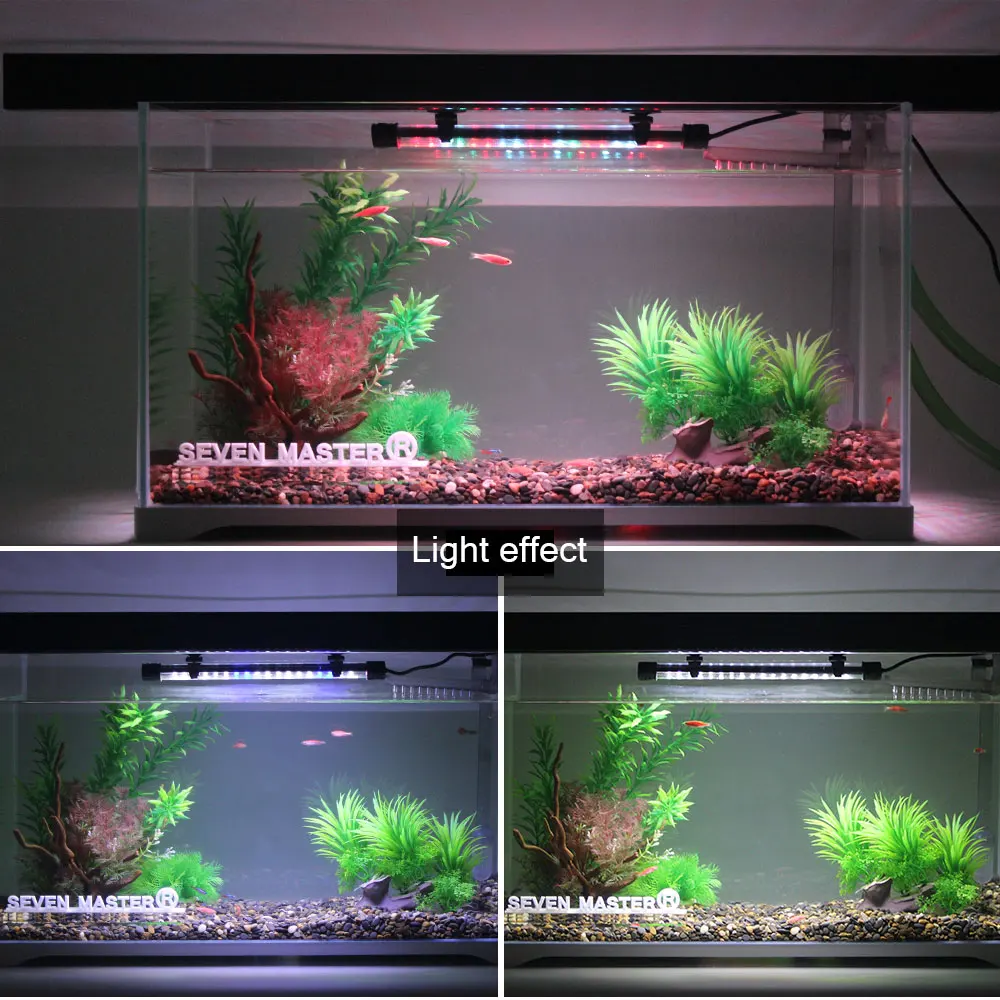 58cm luz de aquário led planta - Aquarium Plant Substrate avaliação e preço