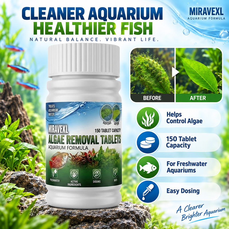 MIRAVEXL 150 Comprimidos Remov - Planted Aquarium Cleaning avaliação e preço