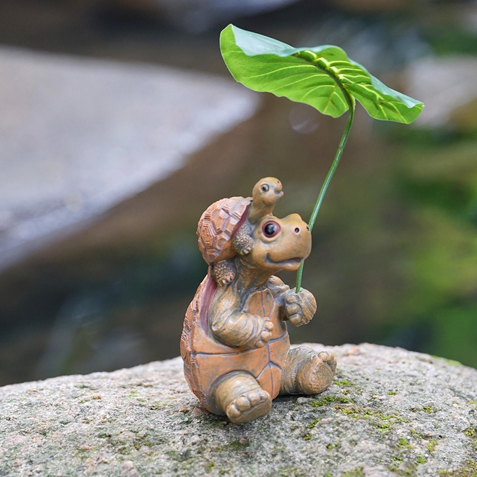 Estátua de Tartaruga para Deco - Plant Aquarium Pot avaliação e preço