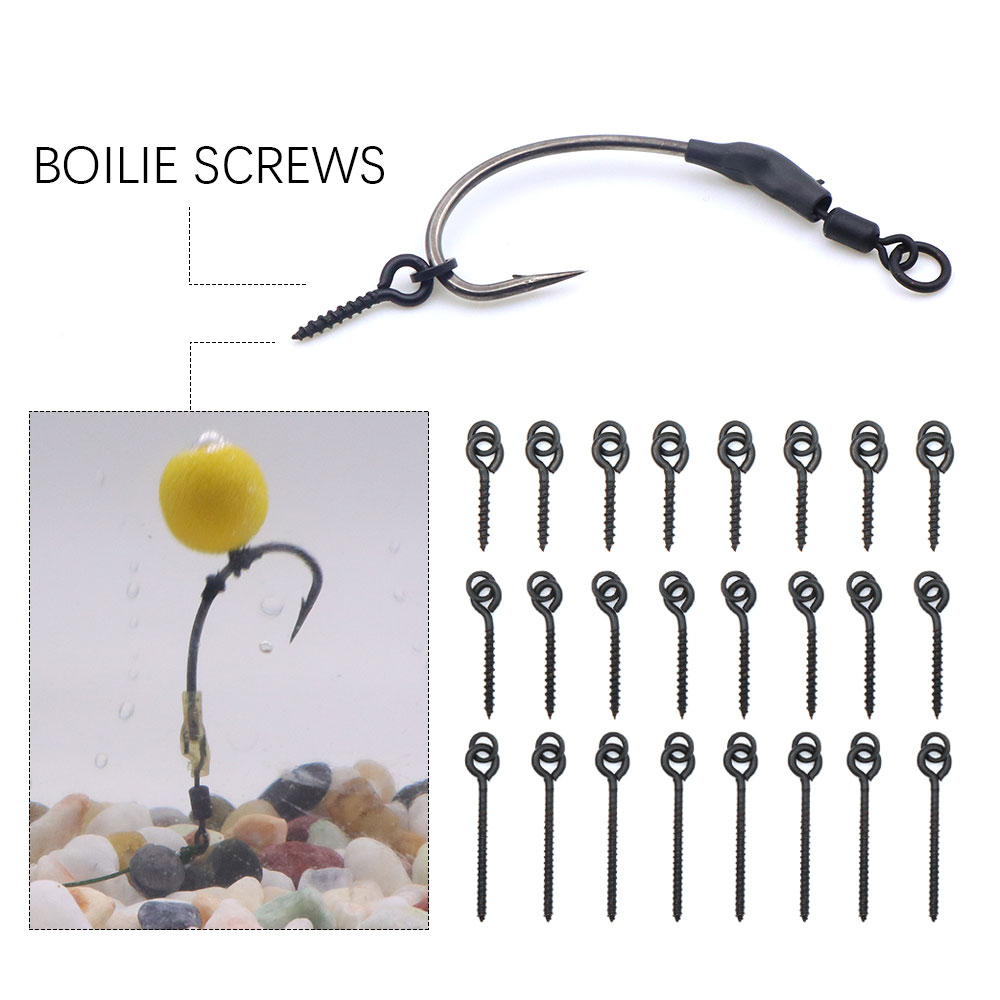 20 pçs carpa pesca boilie clip - Aquarium Fertilizer avaliação e preço